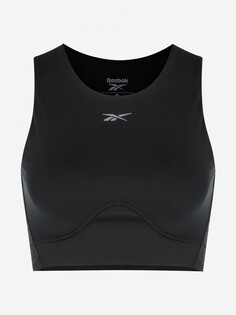 Спортивный топ бра Reebok, Черный