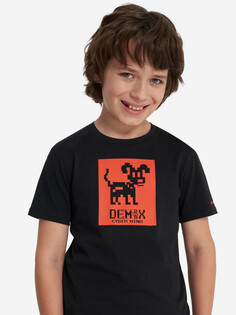 Футболка для мальчиков Demix, Черный