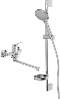 Смеситель для ванны Jacob Delafon Brive E78117-CP + E32910-CP