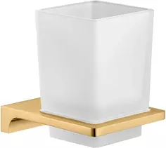 Стакан для зубных щеток Rav Slezak Nil NLA0201ZK настенный, золотой матовый