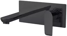 Смеситель для раковины без донного клапана Vincea Esse VBFW-1E1MB