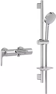 Смеситель для ванны Jacob Delafon Aleo+ E72319-CP + E99898RU-CP