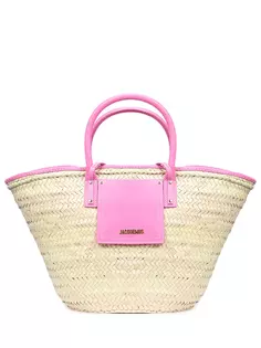 Сумка плетеная Le Panier Soleil Jacquemus