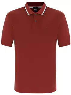 Поло Slim Fit хлопковое Boss