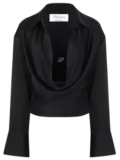 Блуза атласная Blumarine