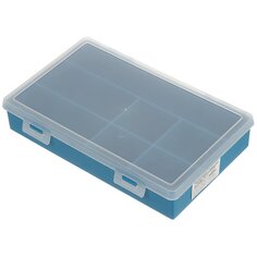 Ящик-органайзер для инструмента, 28х18.5х6 см, Bartex, 00385, 7 ячеек, 2780355076