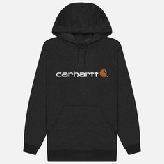 Мужская толстовка Carhartt Loose Fit Midweight Logo Graphic Hoodie, цвет серый