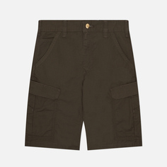 Мужские шорты Carhartt Force Relaxed Fit Ripstop Cargo Work, цвет оливковый