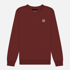 Женская толстовка Carhartt Relaxed Fit Midweight French Terry, цвет красный