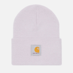 Шапка Carhartt Knit Cuffed, цвет фиолетовый