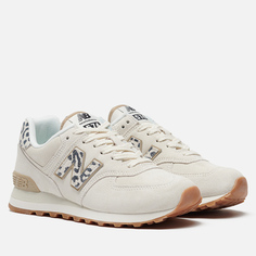 Женские кроссовки New Balance WL574XD2, цвет бежевый