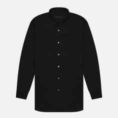 Мужская рубашка SOPHNET. Wool Twill Baggy, цвет чёрный