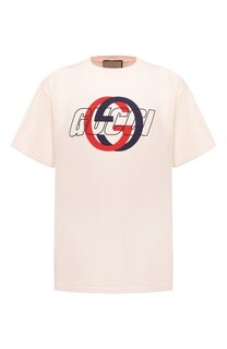 Хлопковая футболка Gucci