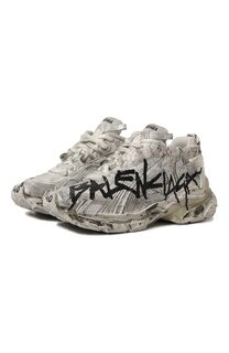 Комбинированные кроссовки Runner Balenciaga
