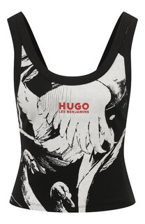 Хлопковый топ HUGO x Les Benjamins HUGO