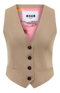 Жилет из вискозы MSGM