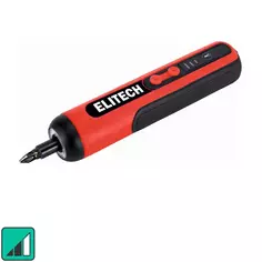 Отвертка аккумуляторная Elitech ША 4-1ЛЭ, 4 В Li-Ion 2 Ач