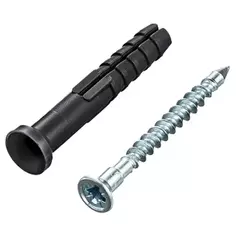 Дюбель-гвоздь потайной для полнотелых материалов 6x40 мм 2000 шт. Tech Krep