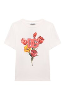 Хлопковая футболка Dolce & Gabbana