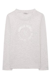 Хлопковый лонгслив Brunello Cucinelli