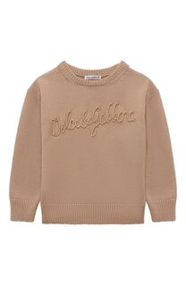Хлопковый пуловер Dolce & Gabbana