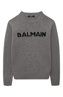 Пуловер из шерсти и кашемира Balmain
