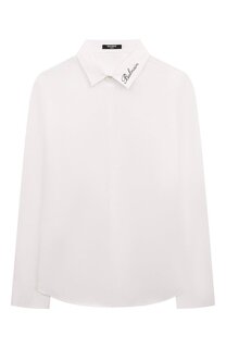 Хлопковая рубашка Balmain