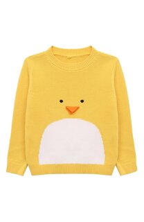 Хлопковый пуловер Stella McCartney
