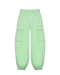 Брюки с карманами-карго, фисташковые MM6 Maison Margiela
