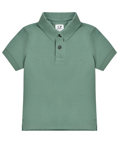 Футболка-поло, зеленая CP Company