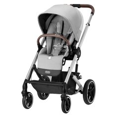 Коляска прогулочная Balios S Lux SLV Lava Grey с дождевиком CYBEX