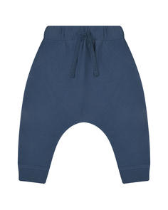 Темно-синие спортивные брюки Sanetta Kidswear