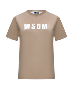 Базовая футболка с лого MSGM