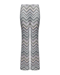 Брюки клеш с люрексом Missoni