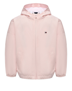 Ветровка с капюшоном, розовая Tommy Hilfiger