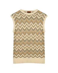 Жилет с узором &quot;зигзаги&quot; Missoni