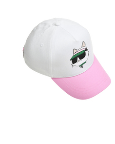 Бейсболка с принтом &quot;Choupette&quot; Karl Lagerfeld kids