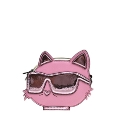 Сумка в форме кошки, розовая Karl Lagerfeld kids