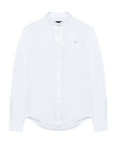 Рубашка оксфорд, вышивка на груди Hackett London