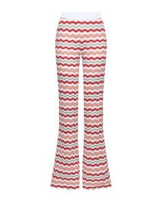 Трикотажные брюки клеш Missoni