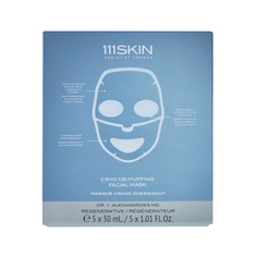 Противоотечная крио маска для лица 5 шт 111SKIN