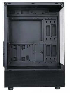 Корпус ATX FORMULA CRYSTAL Z1 черный, без БП, боковая панель из закаленного стекла, 2*USB2.0, USB3.0, audio