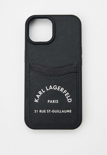 Чехол для iPhone Karl Lagerfeld 15, с кардслотом