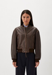 Куртка кожаная Weekend Max Mara 