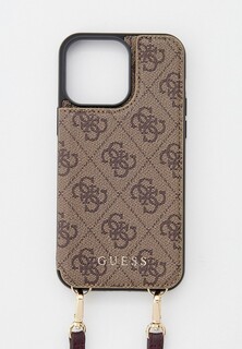 Чехол для iPhone и ремешок Guess 14 Pro Max, кросс-боди с кардслотом