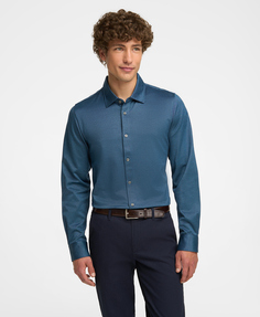 Рубашка трикот. HENDERSON дл.р HSL-0084-R NAVY