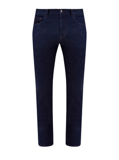 Джинсы из хлопкового денима и кашемира с литой символикой Canali