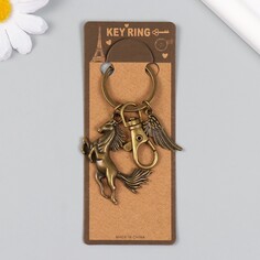 Брелок металл с карабином NO Brand