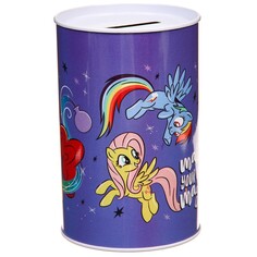Копилка металлическая, 6,5 см х 6,5 см х 12 см Hasbro