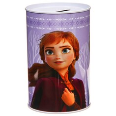 Копилка металлическая, 6,5 см х 6,5 см х 12 см Disney